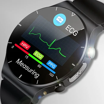 2022 Sveikatos Smart Watch Vyrų EKG+PPG Kūno Temperatūra, Kraujo Spaudimas, Širdies ritmo Vandeniui Belaidis Kroviklis Smartwatch 360*360 HD
