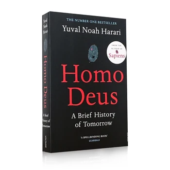 Homo Deus Trumpa Istorija Rytoj Iki Yuval Nojus Harari Studentų anglų kalbos Skaitymo Švietimo Knygų anglų Literatūra, Romanai