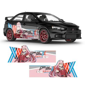 Anime Girly Anime Stiliaus Grafika Lipdukai Automobilio Lipdukų Gaubtu Automobilių Lipdukai Tinka Bet kokio Automobilio Šoninių Durų Kūno Lipdukai