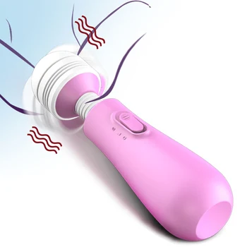 Galingas Magic wand Pasakų AV Mini Vibratorius, Sekso Žaislai moterims Orgazmas Trykšti Masažas fetišas Teptuku Klitorio Klitorio Seksas Produktų parduotuvė