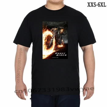 Ghost Rider Filmas Mens Marškinėlius Vyrų Streetwear 2023 Tshirts Mados 2023 Marškinėliai, 100% Medvilnė TShirts Mens Drabužėlių XXS-6XL