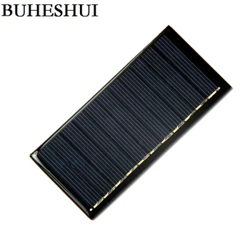 BUHESHUI 0.55 W 5.5 V 100MA Mini Saulės Elementų Saulės energijos Modulį, Polikristaliniai Saulės Skydas 
