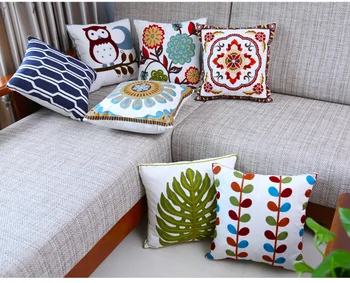 Prabanga Europos siuvinėtos pagalvėlės, dekoratyvinės pagalvėlės sofa dekoro dekoratyvinės pagalvėlės