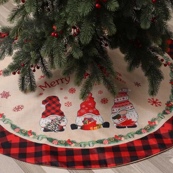 Kalėdų Eglutė Sijonas Gnome Pledas Audinio Kilimo Ornamentas už Kalėdų Medžio Atostogų Šalis, Patalpų Lauko Apdailos Reikmenys