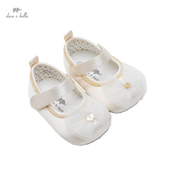 DB18523 Dave Bella rudenį kūdikių mergaičių mados lankas pirmasis, vaikštynės, nauji gimė mielas batai