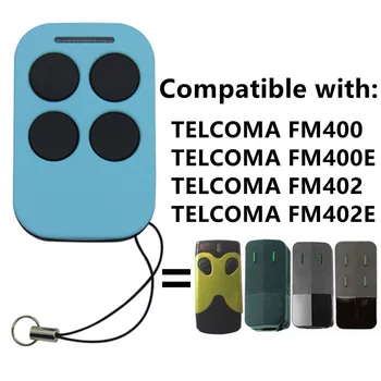TELCOMA FM402 / FM402E / FM40OE / FM400 433Mhz Garažo vartų Nuotolinio Valdymo Rankinį Siųstuvą TELCOMA Vartų Raktas Fob Komandą