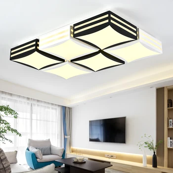 Kūrybišką atmosferą LED lubų lempos paprasta šiuolaikinio gyvenimo kambario lempa, miegamojo apšvietimo lemputė