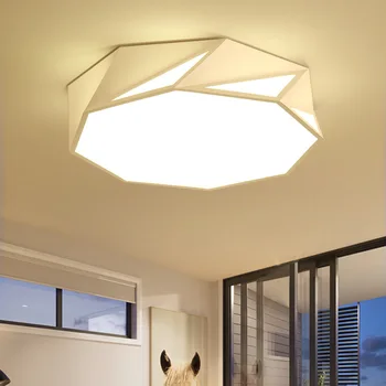 Vietoje didmeninė modernių paprastų geometrinių led akrilo lempos asmenybės kambarį valgomasis lubų lempa