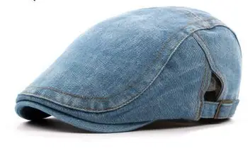 50pcs/daug Pavasario Vasaros Džinsus Kepurės Vyrams Aukštos Kokybės atsitiktinis džinsai beretės bžūp