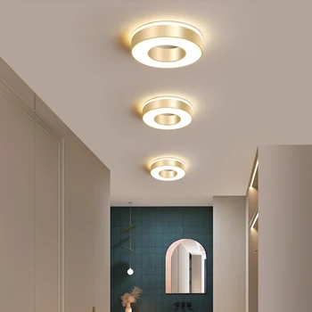 Cixin Aukso LED Lubų Lempa Koridoriaus Palėpės laiptai Įėjimo Aikštėje patalpų Apšvietimas Minimalistinio Stiliaus Žibintai Virtuvės Įrenginiai