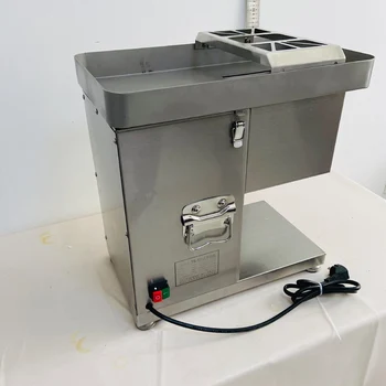 Elektros mėsos peilis Nerūdijančio Plieno 110V/220V/Cutter Desktop Tipo Mėsos Cutter Mėsos Pjaustymo Mašina