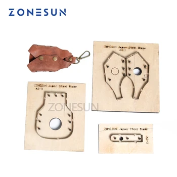 ZONESUN D110 Individualų odos pjaustymas mirti lazerio punch foto popierius PVC/EVA lapas cutter pelėsių 