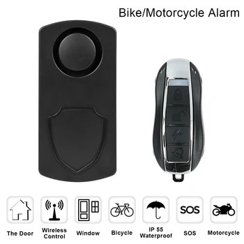 Motociklo Įspėjimas, Signalizacijos Sistema Su Nuotolinio Valdymo Pultelį Vibracijos Detektorių Security Alert 