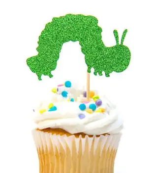 BLIZGUČIAI kirminų, Baby SHOWER gimtadienio cupcake rėžtuvės krikšto Krikštynų šalis dekoro spurga dantų krapštuką