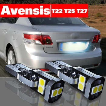 Toyota Avensis T22 T25 T27 1997-2018 Priedai 2vnt LED Licenciją Plokštelės Šviesos 2005 2007 2009 m. 2012 m. 2013 m. 2014 m. 2015 m. 2016 m. 2017 m.