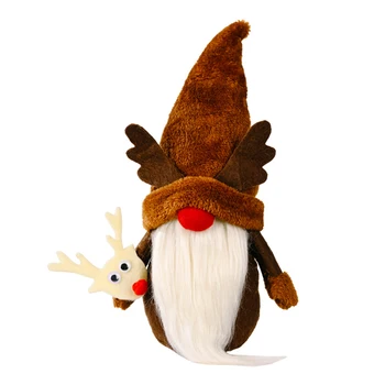 Lėlės Beveidis Lėlės Elf Gnome Pliušinis Dovanos Mielas Žaislas Pav Dekoro 28x8x6cm Namuose Festivalis Duris Kalėdos Šaliai, Papuošalai