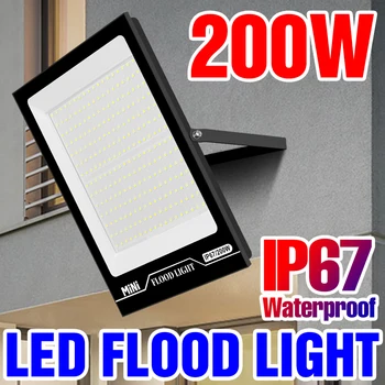 220V Potvynių Šviesos LED Prožektoriai, Lauko Apšvietimas LED Atšvaitas Gatvės Žibintas IP67 atsparus Vandeniui Prožektorius 240V Projektoriai Sienos Lempos