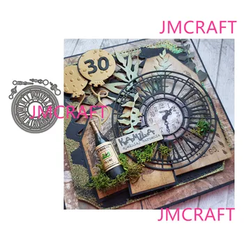 JMCRAFT 2021 Naujas Gražus Ornamentas, Laikrodis, Metalo Pjovimo Miršta 