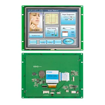 10.1 Colių TFT LCD Ekranas Embedde Pažangi Programinė įranga Valdybos 1024*600 su Jutiklinio Ekrano ir RS232 Sąsaja, naudojami pramonėje