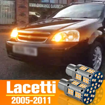 2vnt LED Posūkio Signalo Lemputė Posūkio Lemputė Reikmenys Chevrolet Lacetti 2005-2011 m. 2006 m. 2007 m. 2008 m. 2009 m. 2010 m.