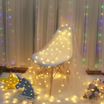 LED Šviesos Kamuolys String Kalėdų Šviesos Lauko Vandeniui Atostogų Apšvietimo Namų Vestuvių Dekoravimas Girliandą Navidad Naujųjų Metų Dekoras