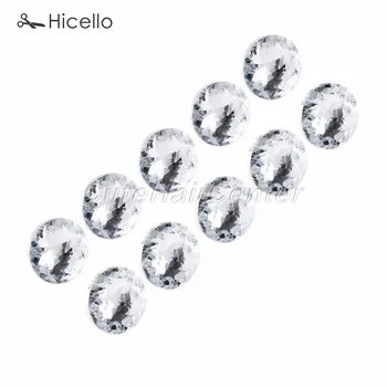 10vnt Kristalų Sagtis Apmušalai Nagai Mygtuką 22mm Stiklo Diamond Smeigtukai, Segtukai, Gėlių Mazgas Siuvimo, Baldų Dekoravimas Hicello