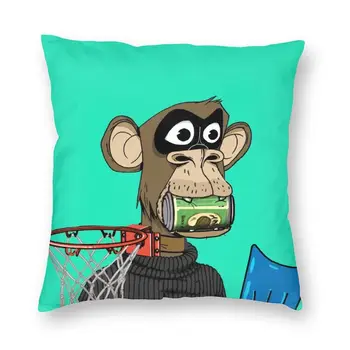 Šiaurės BAYC Nuobodu Ape Jachtų Klubas Pagalvėlių Apvalkalus Aksomo Animacija Beždžionė Mesti Pagalvės užvalkalą už Sofos Automobilių Užvalkalas Apdaila