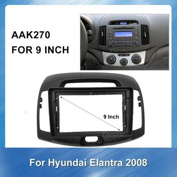 2 din Automobilio Audio kit apdailos montavimo Fasciją rėmas Hyundia senas Yuedong 2008 Radijo Brūkšnys Įdiekite Skydas-dash Rėmo Fasciją skydelis