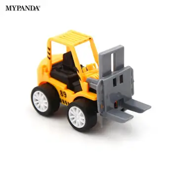 1pcs Mini Automobilių Žaislai Vaikams-Krautuvas Transporto priemonė, Nustato Švietimo Žaislai Inžinerijos Transporto priemonės Modelio Automobilių Žaislai Vaikams, Transporto priemonės, Žaislai