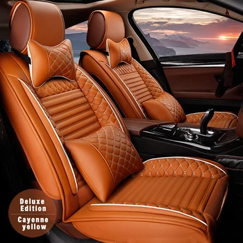PU Oda, Universalus Automobilių Sėdynės Padengti Tinka Lexus SC coupe HS250H 2vnt Priekinių Sėdynių Automobilių Salonuose