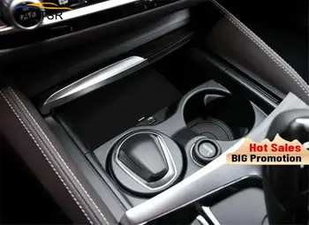 QI specialių automobilių belaidis kroviklis, skirtas BMW 5/6 GT 2016-2019 Protingas Spindulių Greitai Belaidžio Įkrovimo Automobilinis Telefono Laikiklis iphone