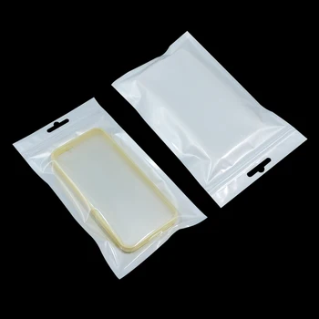 Didmeninė Baltas/Skaidrus Mobilųjį Telefoną Atveju Plastikinės Sandėliavimo Pakuotės Poli Krepšys Case for iPhone 6 5S 5 4S 4 Samsung Galaxy S5 S6 S4