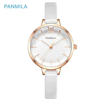 Panmila Mados Moterų Laikrodžiai Aukštos Kokybės Ultra Plonas Kvarco Žiūrėti Elegantiška Suknelė Ponios Laikrodžiai Montre Femme Karšto Pardavimo Laikrodis