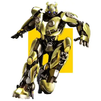 Sandėlyje Hasbro Threezero DLX Kamane Gold Edition Filmas Transformers G1 20Cm Veiksmų Skaičius, Rinkti Modelio Robotas Figurnies Žaislai