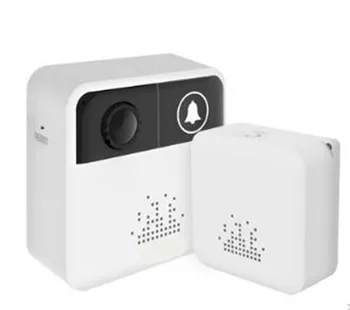 iCsee APP Belaidžio WIFI Doorbell Mažos Galios Comsunption 720p Vaizdo Doorbell Domofonas Sistema Su Patalpų Varpelių