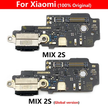 100% Originalus Naujas Įkroviklis Xiaomi Sumaišykite 2 2S 3 Mix3-USB Doko Įkrovimo Jungtis Duomenų Flex Kabelis atsarginės Dalys