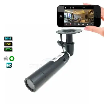 Belaidžio 720*1080P HD Camview App Judesio Aptikimo Transporto priemonės Mini Kulka Automobilių Kamera, Wifi, Parama TF Kortelės Lizdas ir Garso Baterija