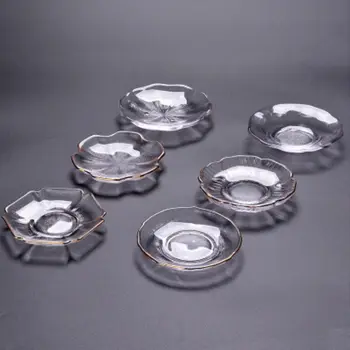Japonų Stiliaus Turas Izoliuoti Stiklo Arbatos Kilimėlis Lėkštė Teaware Kūrybinės 