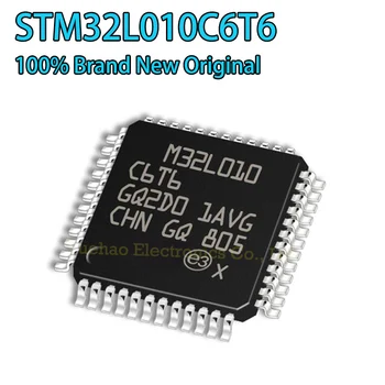 STM32L010C6T6 Naujas Originalus STM32L010C6 STM32L010 STM32L STM32 STM LQFP-48 IC MCU