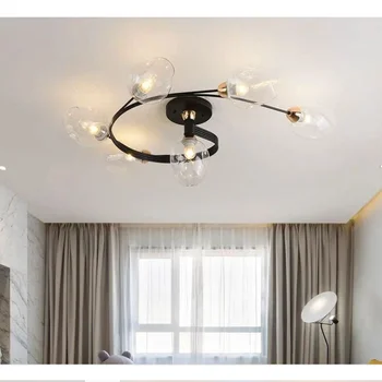 Šiuolaikinių LED lubų šviesos, stiklo kambarį lubų lempa namų dekoro šviesos šviestuvas šviestuvai valgomasis patalpų apšvietimas žibintai