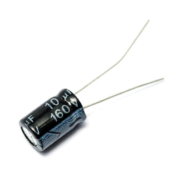10VNT/DAUG Elektrolitinius Kondensatorius 160V/10uF 8*12 160V 10UF