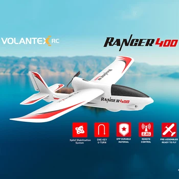 Ranger400 RC Plokštumos 2.4 GHz 3CH Sklandytuvas Nuotolinio Valdymo Lėktuvas su Xpilot Stabilizavimo Sistema RTF RC Lėktuvų Žaislai, Dovanos 761-6