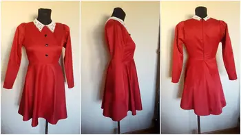 Atšaldymo Nuotykius Sabrina raudona suknelė cosplay kostiumų užsakymą