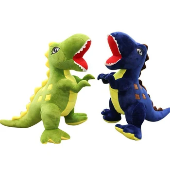 Vaikai pliušinis žaislas piktas Tyrannosaurus Rex kūdikių vaikams Kalėdų gimtadienio įdaryti pliušinis žaislas dovana