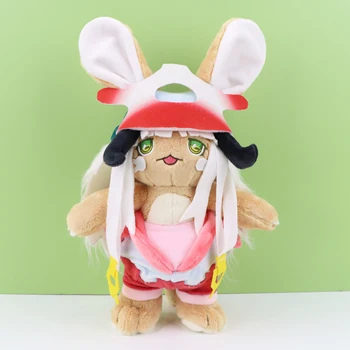 Padaryta Bedugnę Nanachi Pliušinis Lėlės Anime iškamša Žaislų Ausis Triušis Zuikis Minkštas Plushie Pagalvę Dovanų Vaikams Gimtadienio Gerbėjai