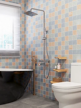 A+ Nordic vonios kambarys tapetai lipnios virtuvės grotelės mozaikos lipdukas vandeniui vonios tualeto sienų sienos lipdukas film10M