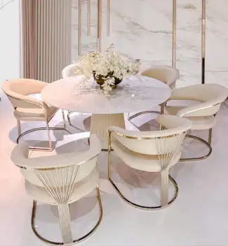 Naujas Suprojektuotos Modernaus Stiliaus Minkštų Juodo Aksomo Aukso Metalo Rankos Kėdės Kambarį Akcentas Valgomojo Kėdė Namų Viešbutis