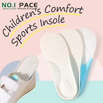 NOIPACE 2 Poros Atminties Putos Vidpadžiai, skirti Vaikams, Ortopedijos Arka Parama Sportiniai Bėgimo Bateliai Įdėklai Padas Kvėpuojantis Komfortą