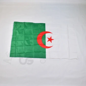 Alžyras Alžyro Algerine 90*150cm vėliavos Banner 3x5 Koja Nacionalinės vėliavos susitikti,Paradas,šalis.Kabo,apdaila