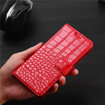 Prabanga Flip Case For Xiaomi Redmi Eiti 5.0 colių Padengti Krokodilas Tekstūros Oda Knygos Dizainas Telefono Coque 